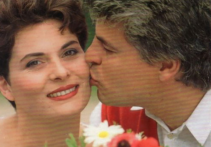 Simonetta Stefanelli and michel placido