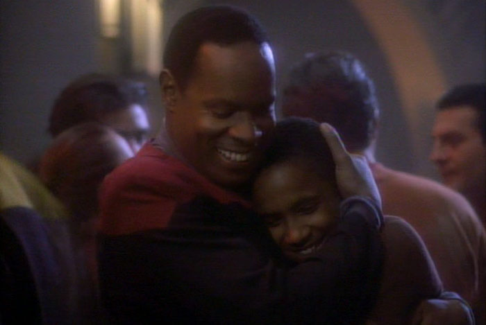 Sisko and Jake - Deep Space Nine