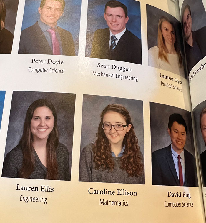 Caroline Ellison - Stanford Yearbook 
