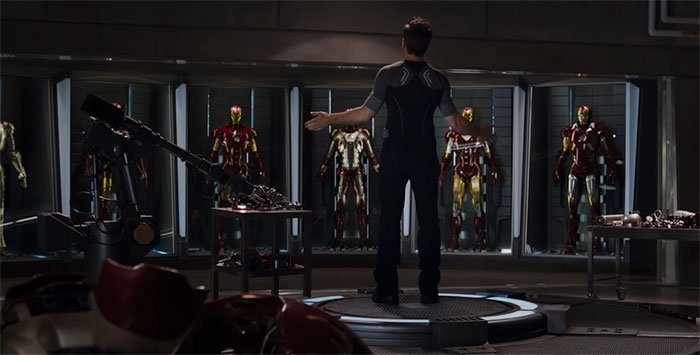Iron Man 3 suits