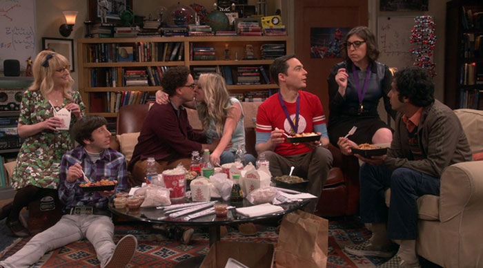 The Big Bang Theory last scene