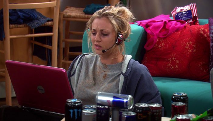 The Big Bang Theory - Penny Video Game Addiction