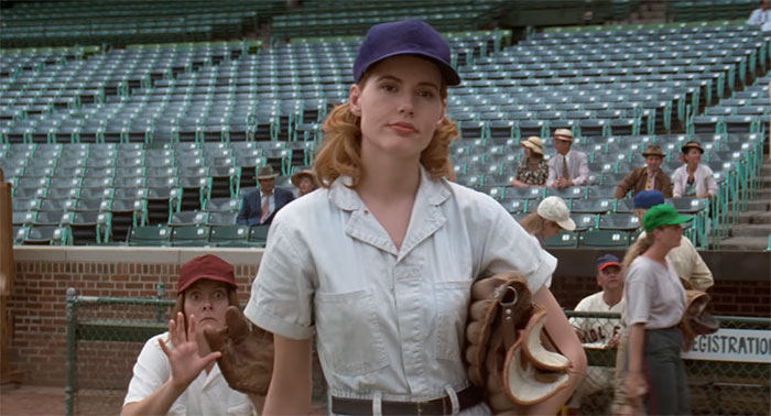 Geena Davis - A League of Their Own