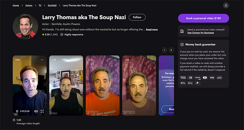 Soup Nazi Cameo