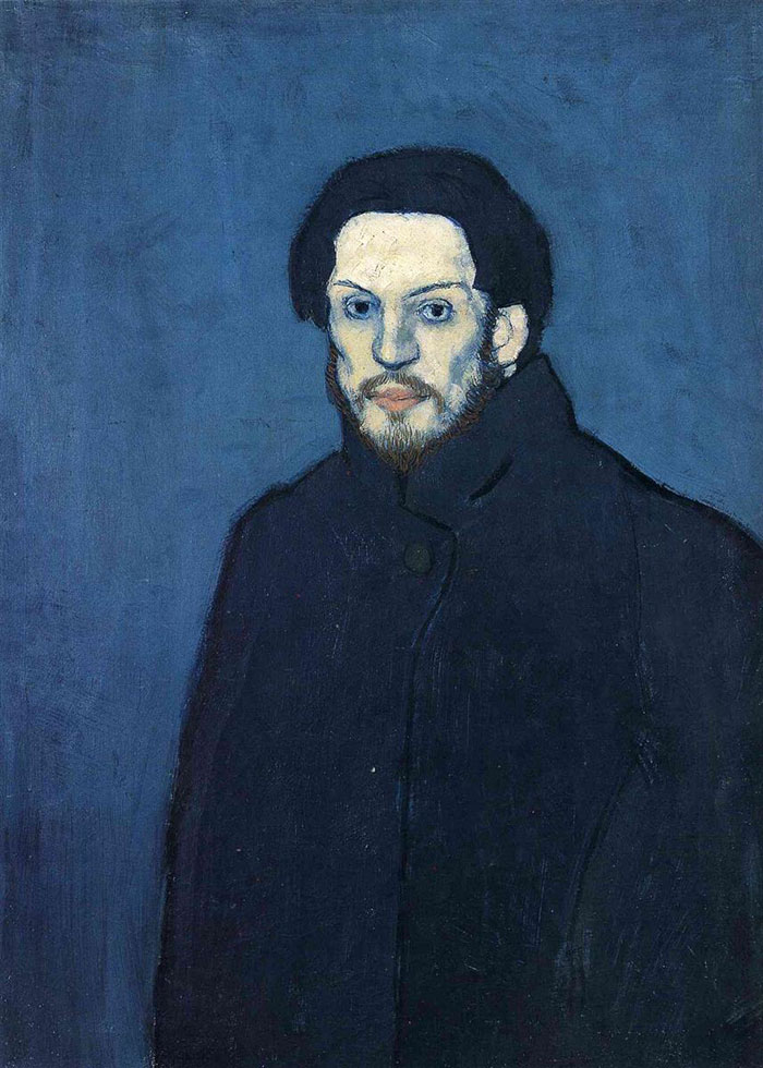 Picasso self-portrait at 20 years old