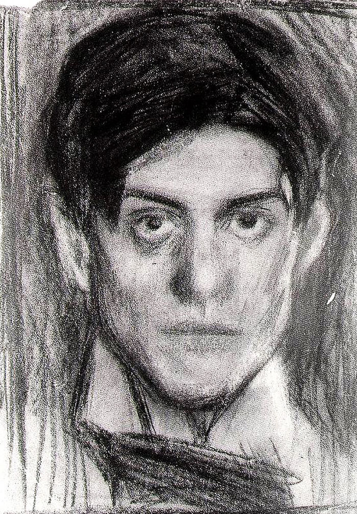 Picasso self-portrait at 18 years old