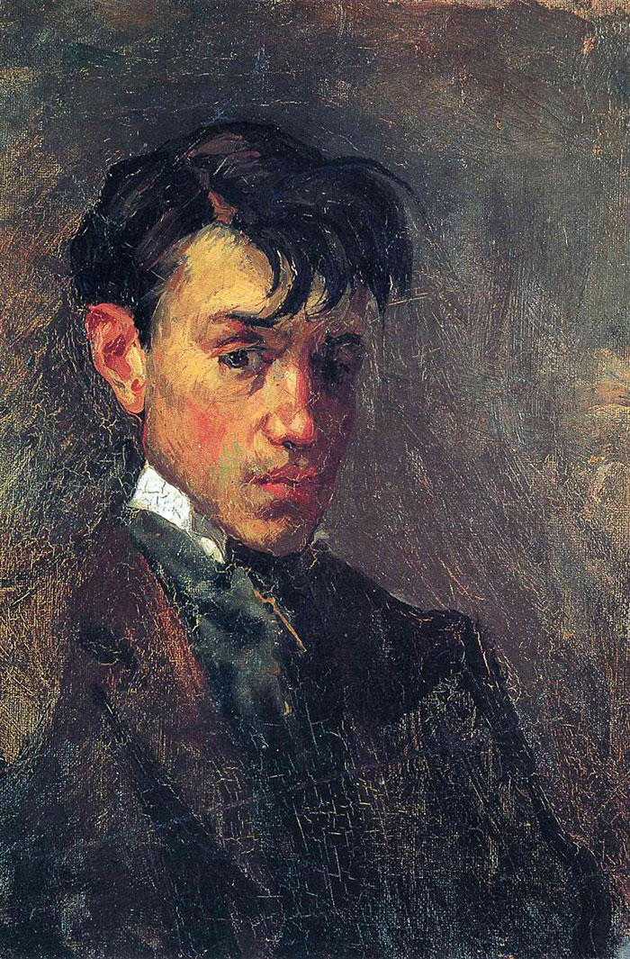 Picasso self-portrait at 15 years old