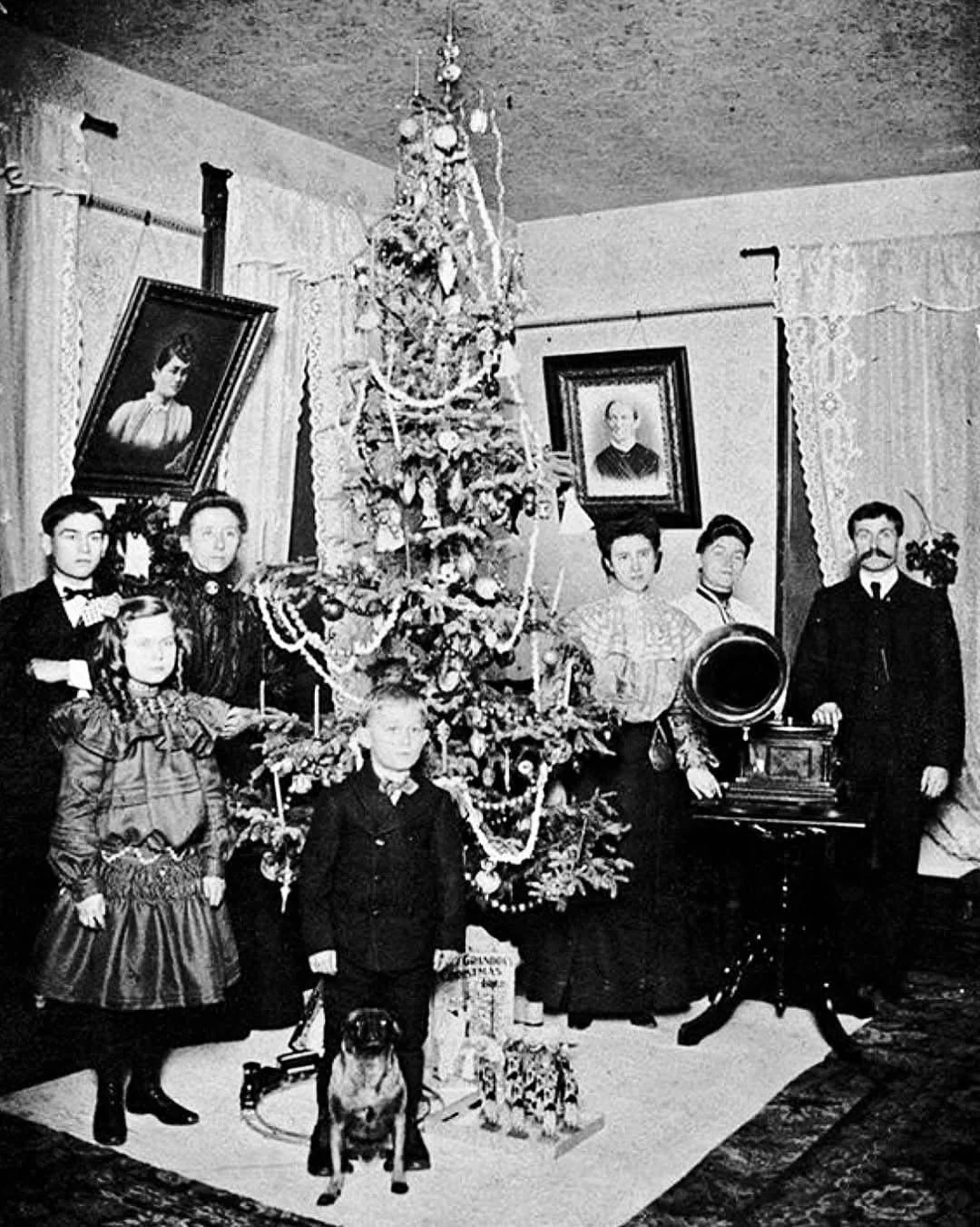 Christmas celebration 1905