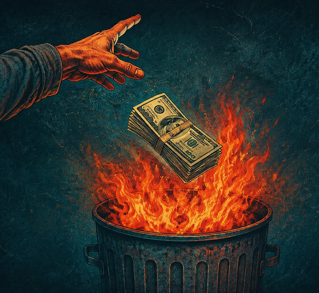 dumpster fire